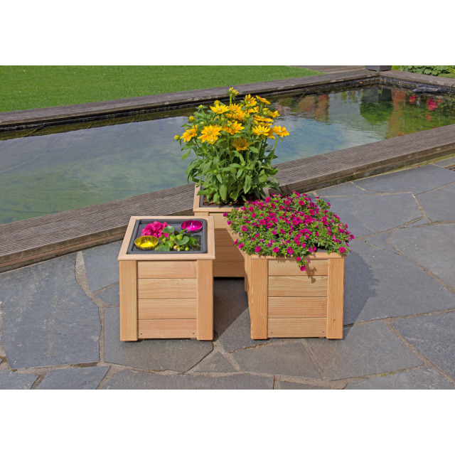 Blumenkasten aus Lärche klein